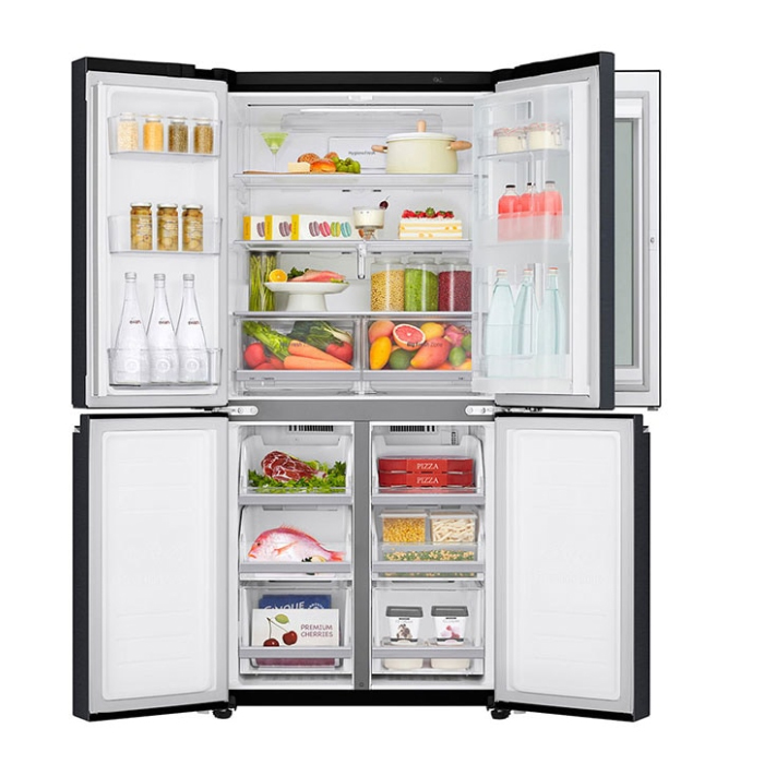LG Kulkas Side by Side 595 Liter - GC-Q22FTQKL